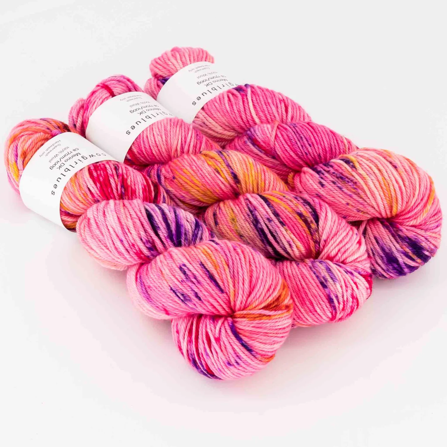 Cowgirlblues Merino DK R.E.S.P.E.C.T. Wolle 100g pink