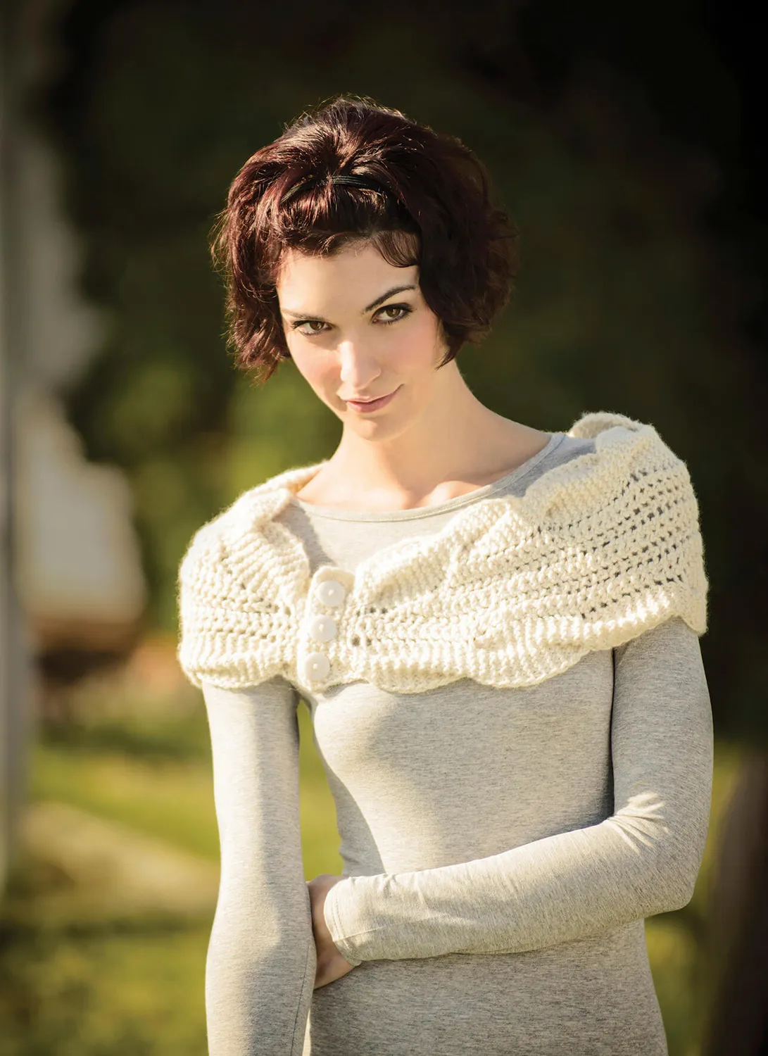 Blue Sky Fibers Classic Series North Hollow Cowl Strickanleitung Zopf
