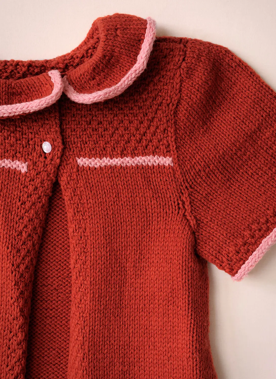 Blue Sky Fibers Classic Candy Stripe Jacket Strickanleitung