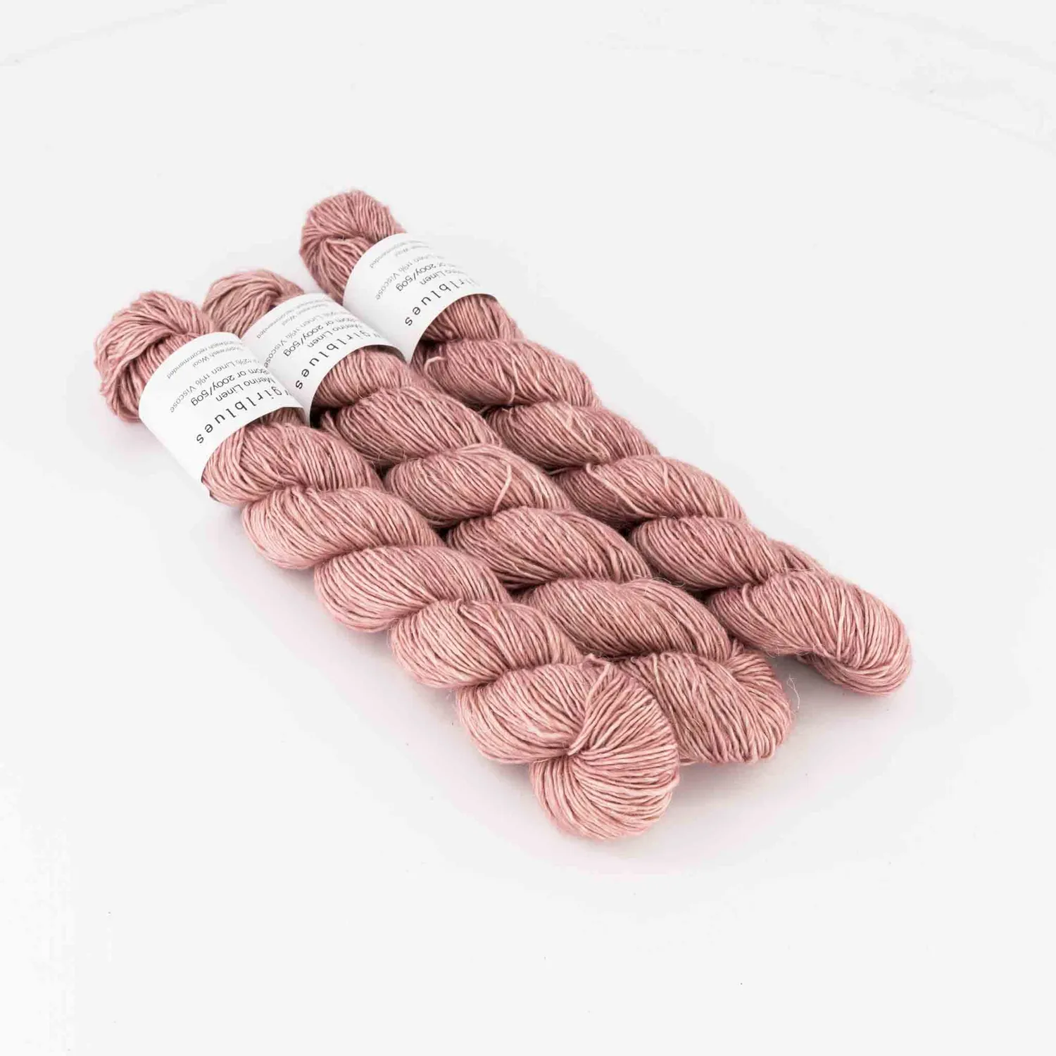 Cowgirlblues Merino Linen Faded Rose 50g Sommerwolle