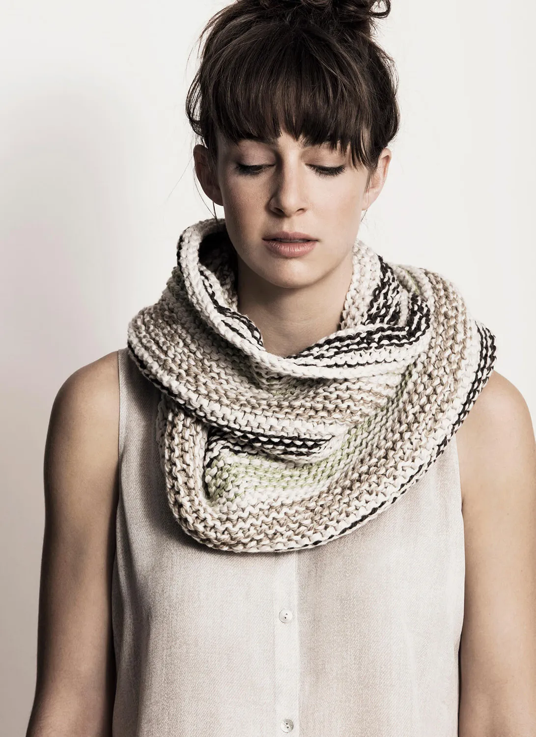 Blue Sky Fibers Caledonia Cowl 20166 Strickanleitung Baumwolle