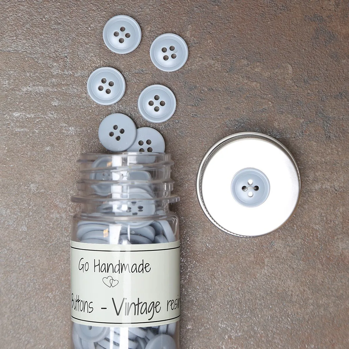 Go Handmade Vintage Resin 18 mm Knöpfe 165 Stk