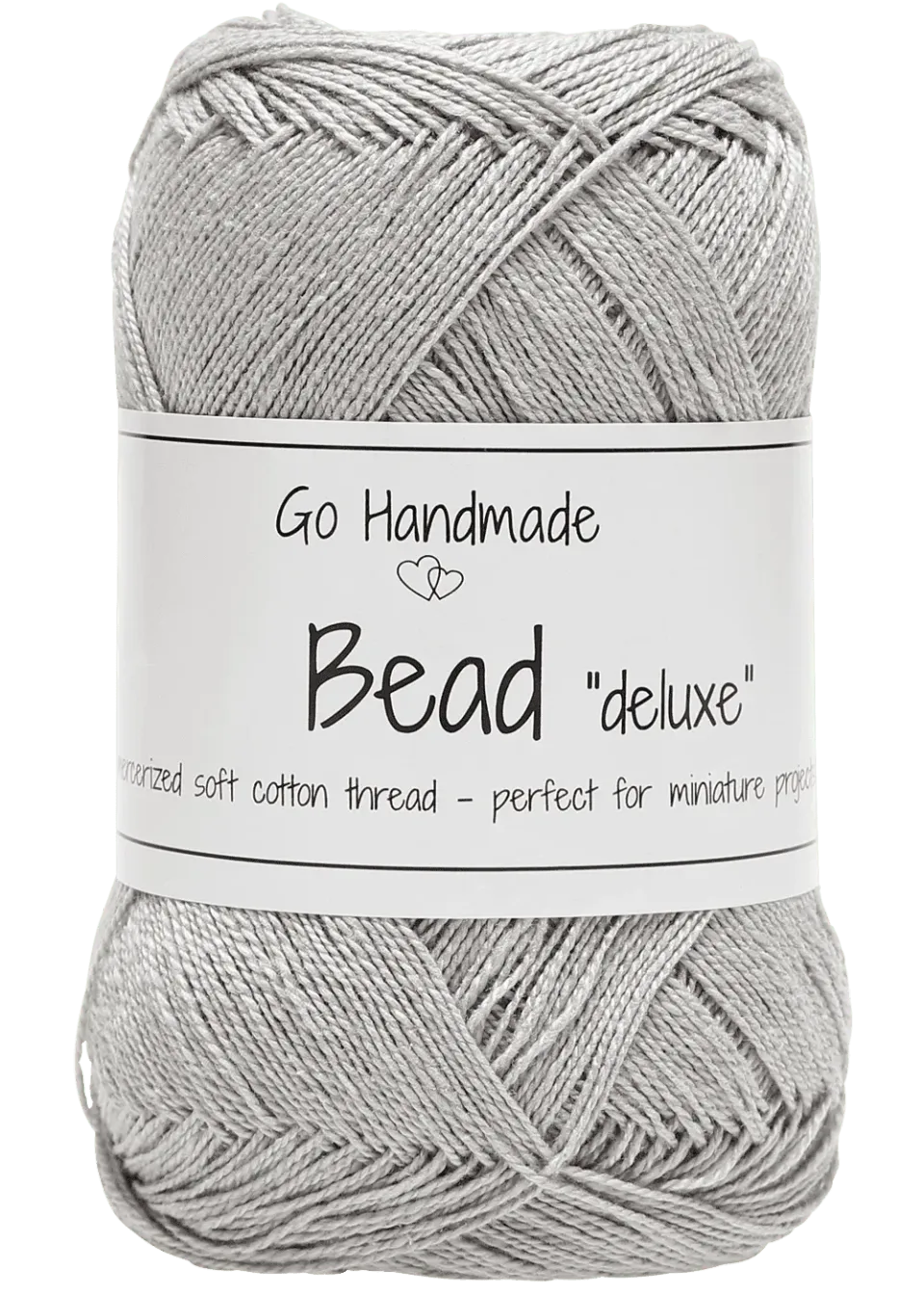 Go Handmade Bead Deluxe Häkelgarn 50g Baumwolle