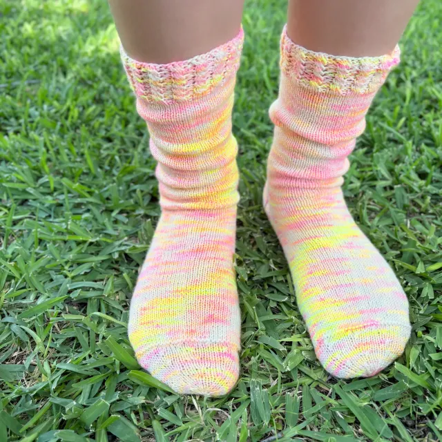 Madelinetosh Sundae Best Socken Strickanleitung PDF Fingering