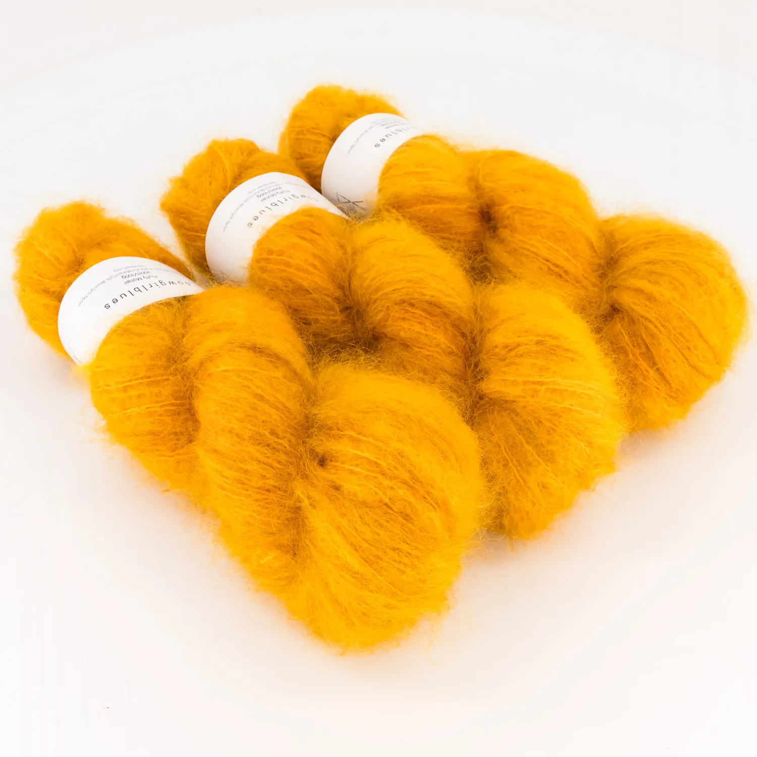Cowgirlblues Fluffy Saffron Mohair 50g safran