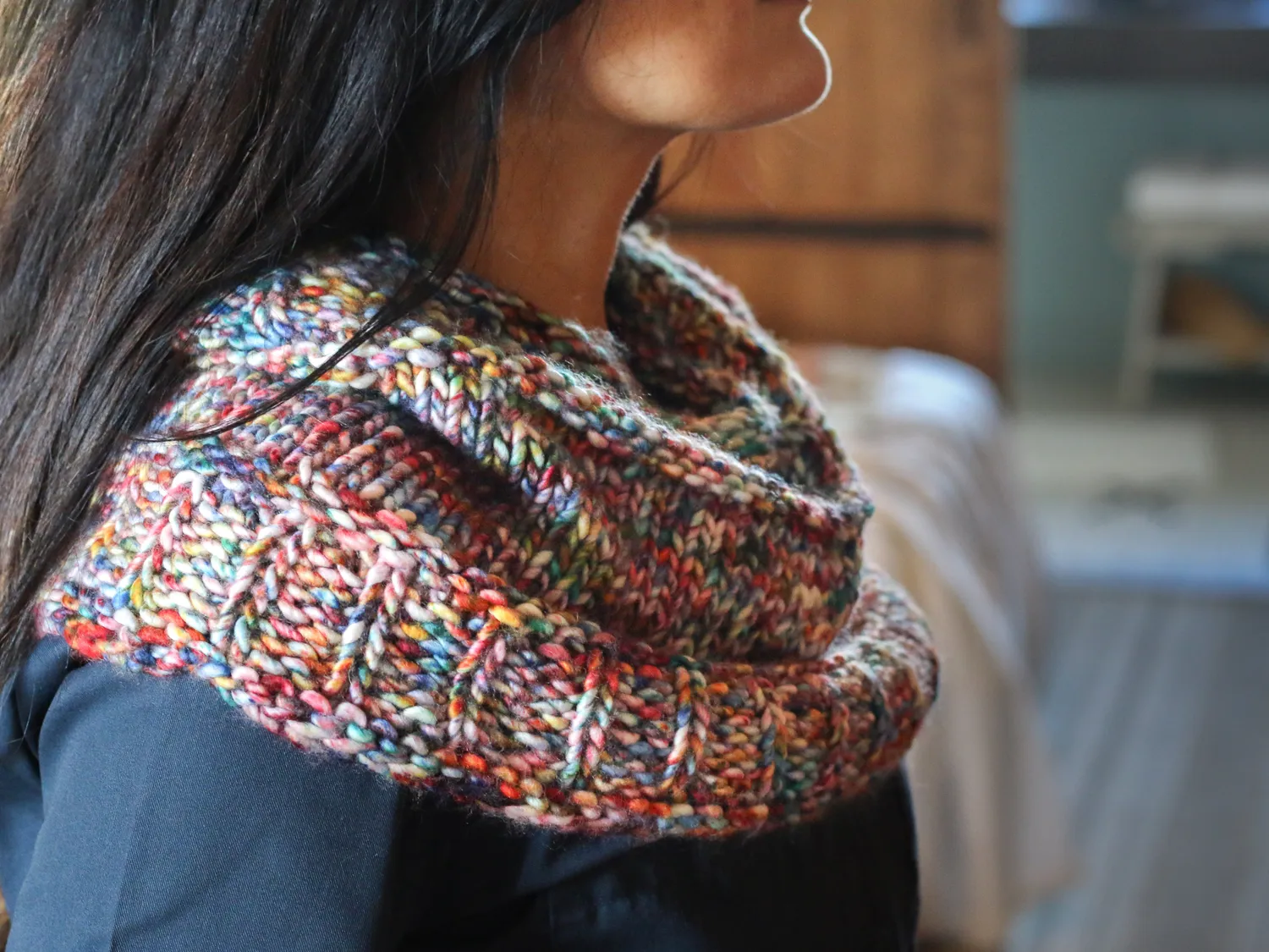 Madelinetosh Naughty & Nice Cowl Strickanleitung PDF