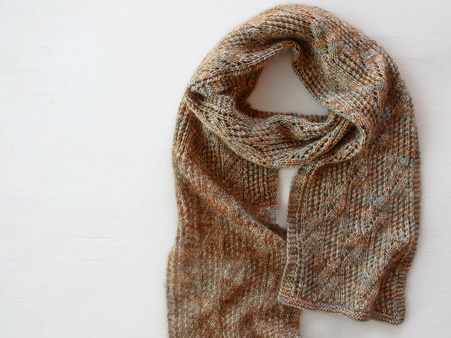 Madelinetosh Fireside Scarf PDF Strickanleitung Lace