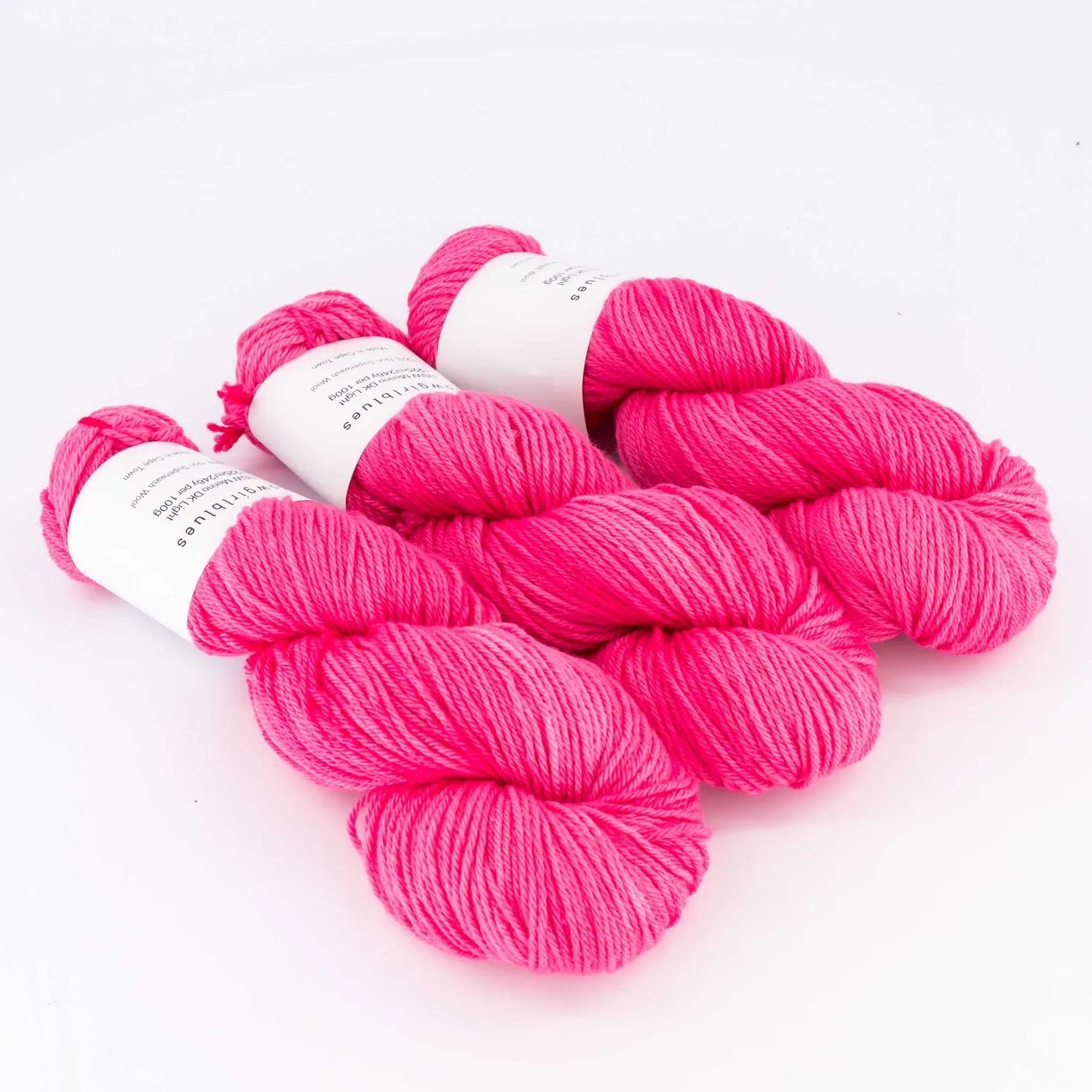 Cowgirlblues NSW Merino DK Strickgarn 100g Hot Pink