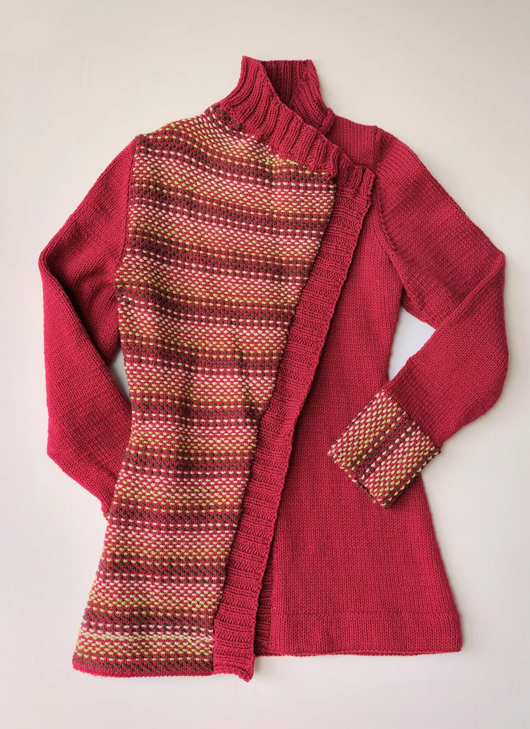 Blue Sky Fibers Uptown Downtown Coat Strickanleitung 9507