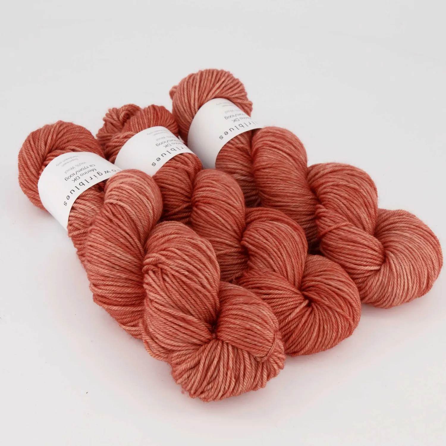 Cowgirlblues Merino DK Terracotta Wolle handgefärbt
