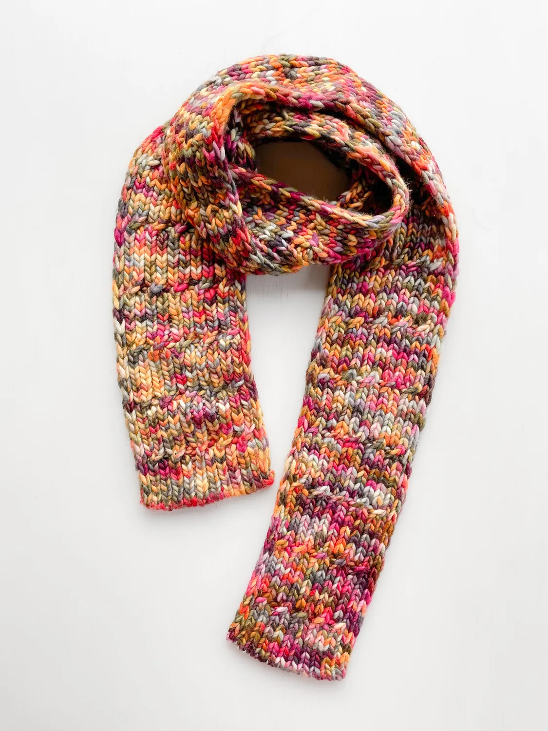 Madelinetosh Clover Schal Strickkit Small Rocky Mountain High
