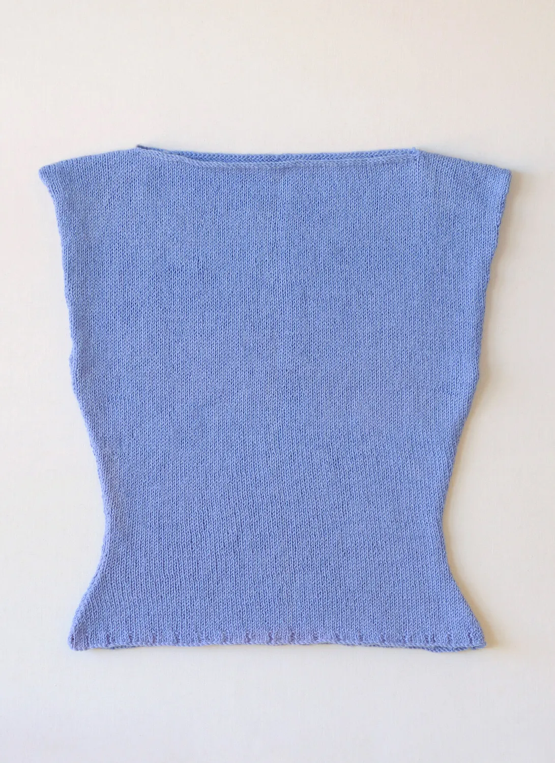 Blue Sky Fibers Easy Tee Strickanleitung Top Ein-Stück