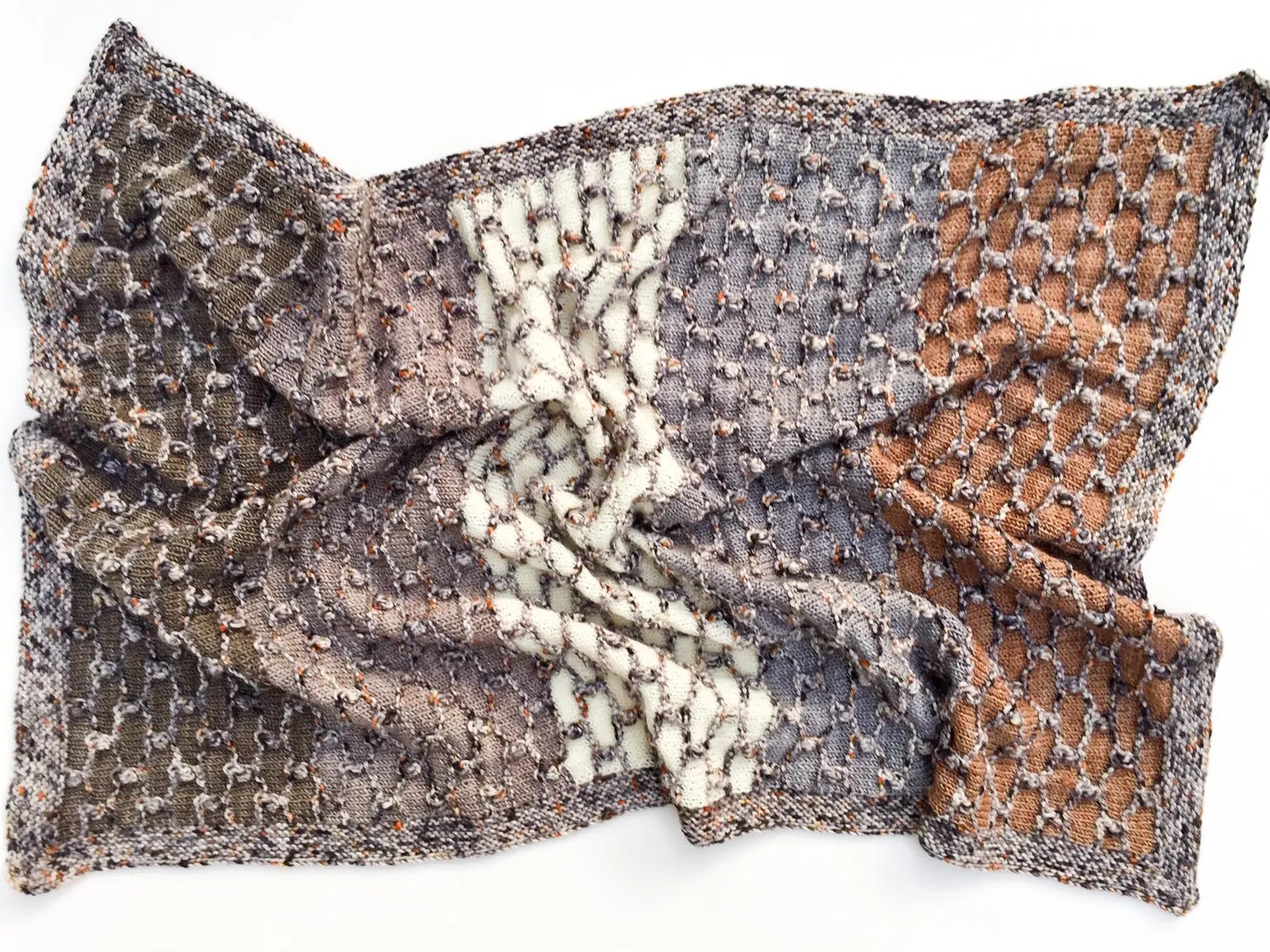 Cowgirlblues Beehive Blanket Strickanleitung Decke