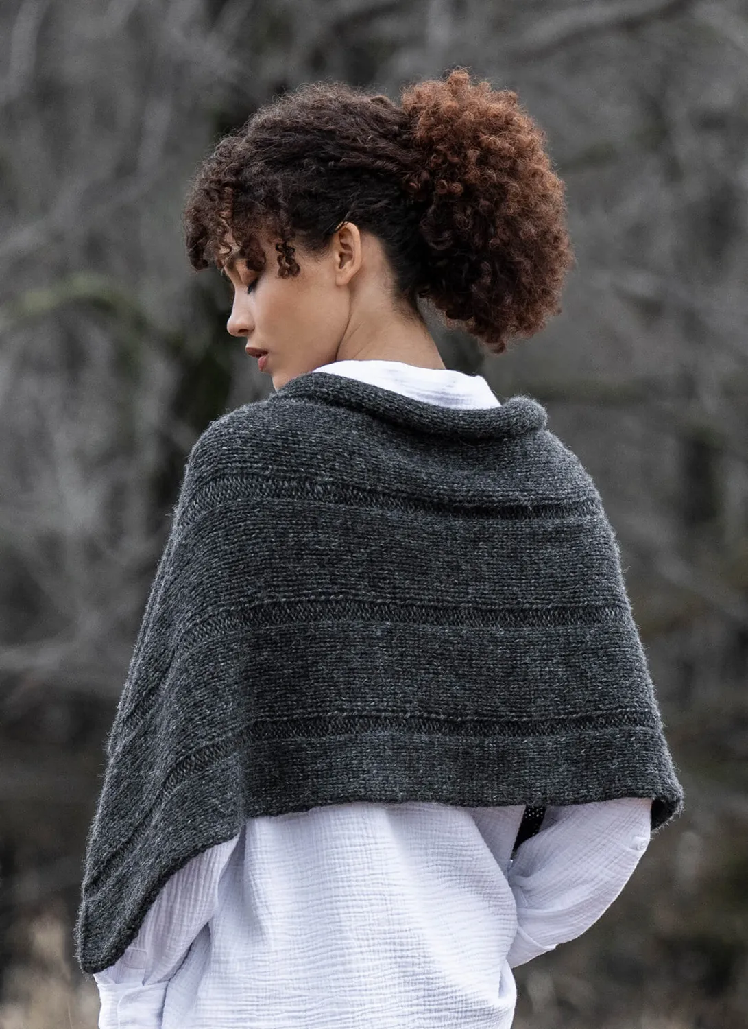 Blue Sky Fibers Sasha Wrap Strickanleitung leicht