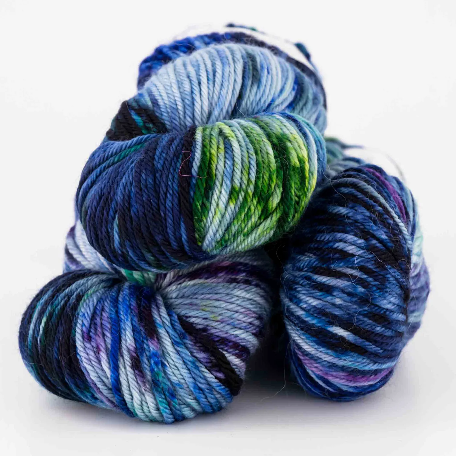 Cowgirlblues Merino DK Say a Little Prayer Strickgarn blau-grün