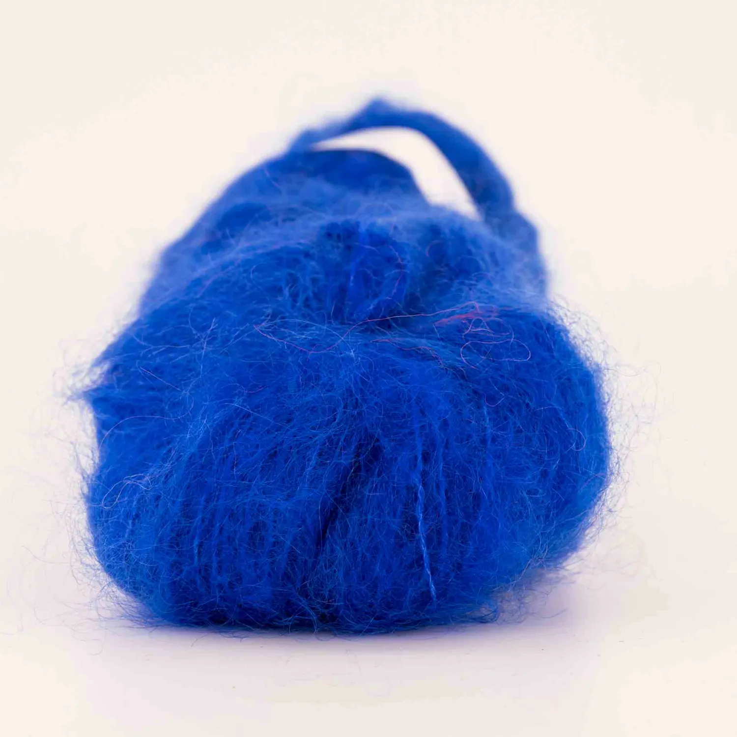 Cowgirlblues Fluffy Cobalt Mohair Wolle handgefärbt