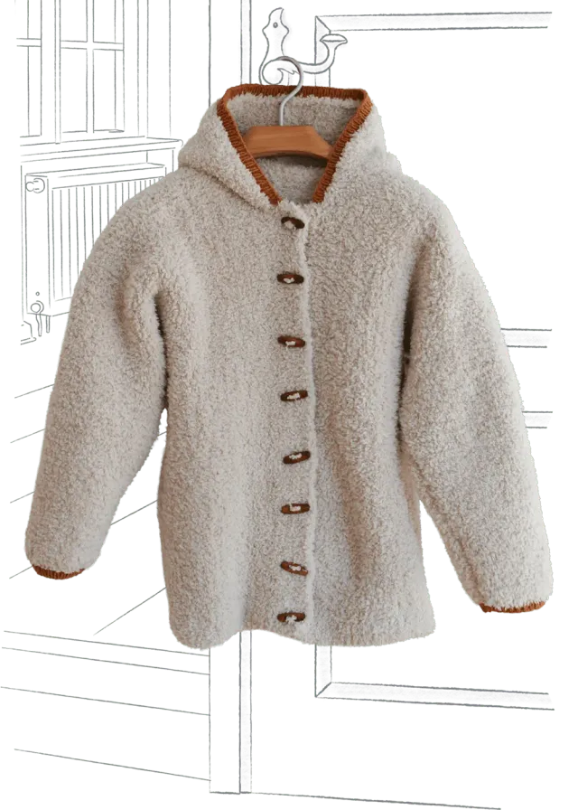 Go Handmade Teddy À capuche Strickanleitung Adult XS-XXXL