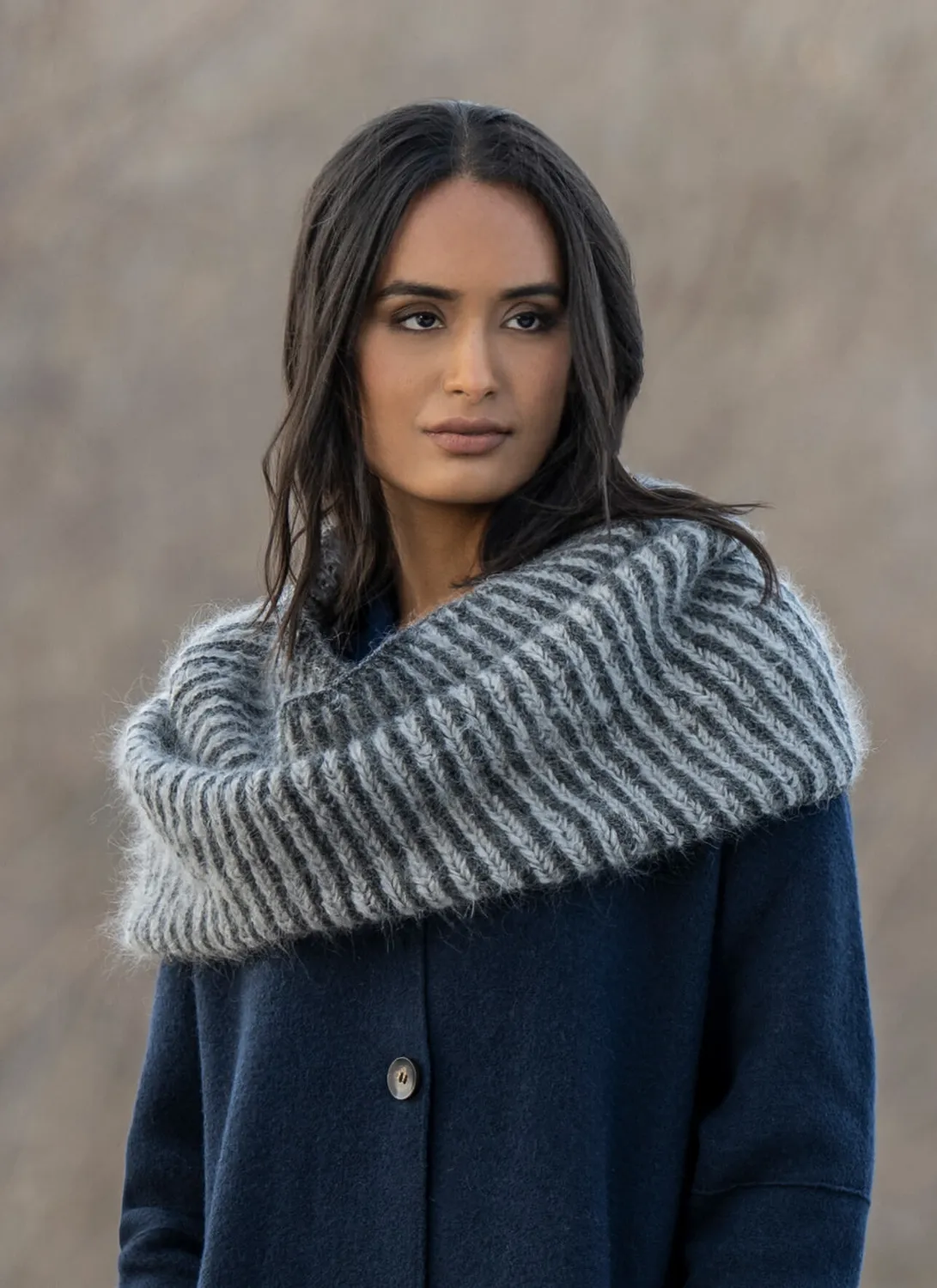 Blue Sky Fibers Classic Castle Rock Cowl Strickanleitung Loop