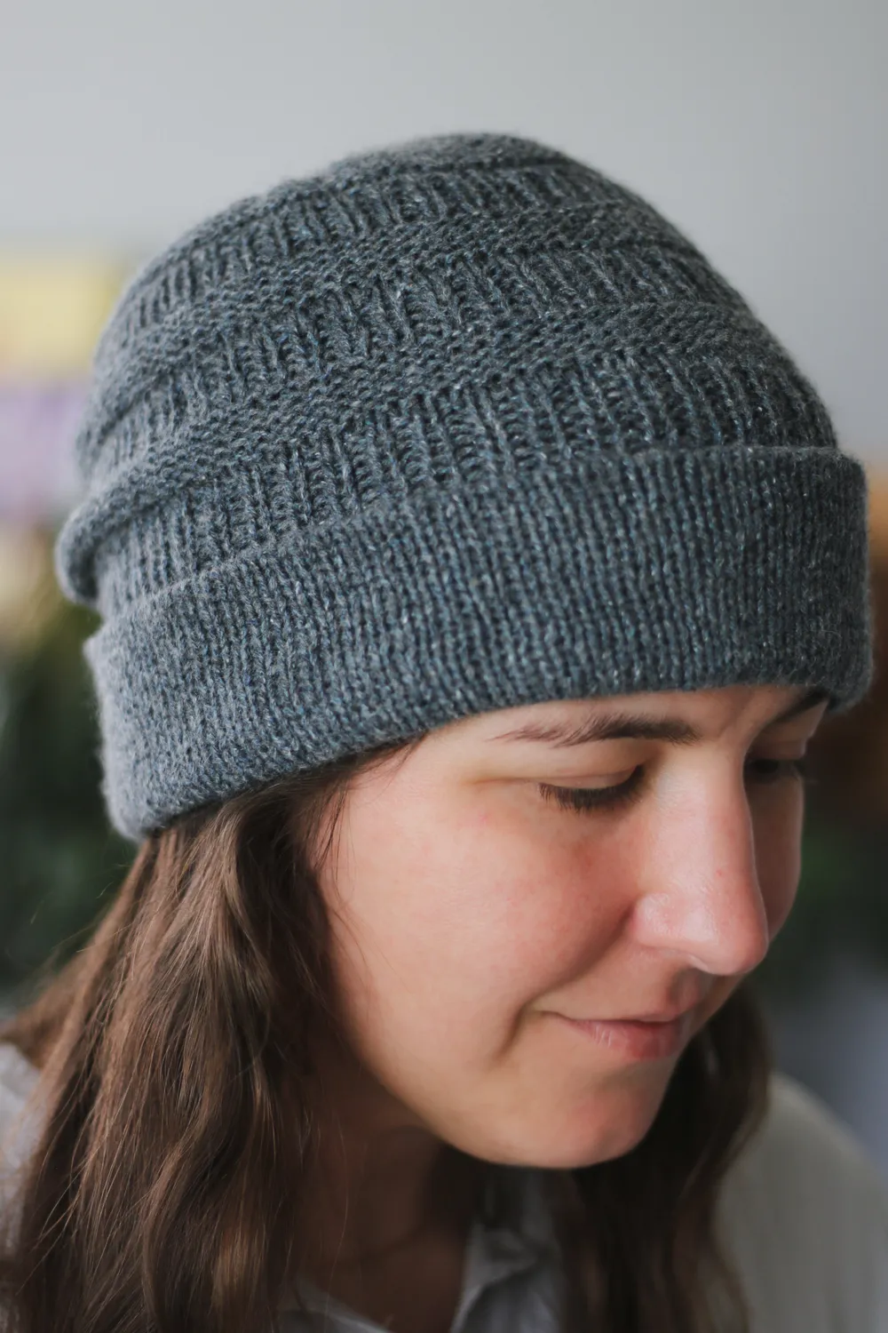 Madelinetosh Limestone Hat Kit Strickset Afternoon 2 Stränge