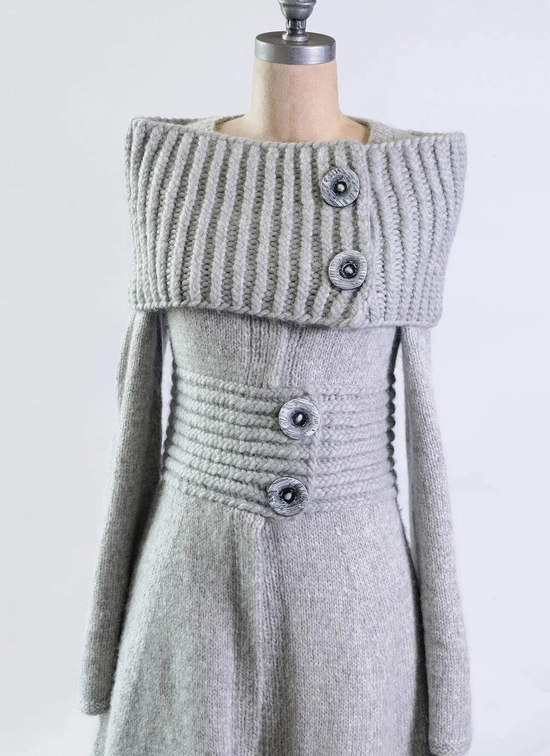 Blue Sky Fibers Moscow Coat Strickanleitung Mantel