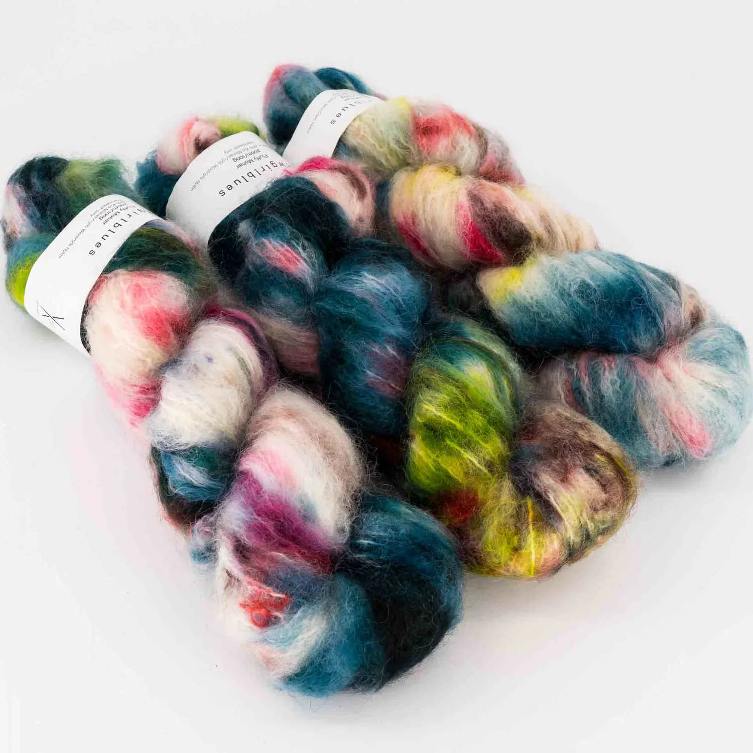 Cowgirlblues Fluffy Madonna Mohairwolle pink meliert