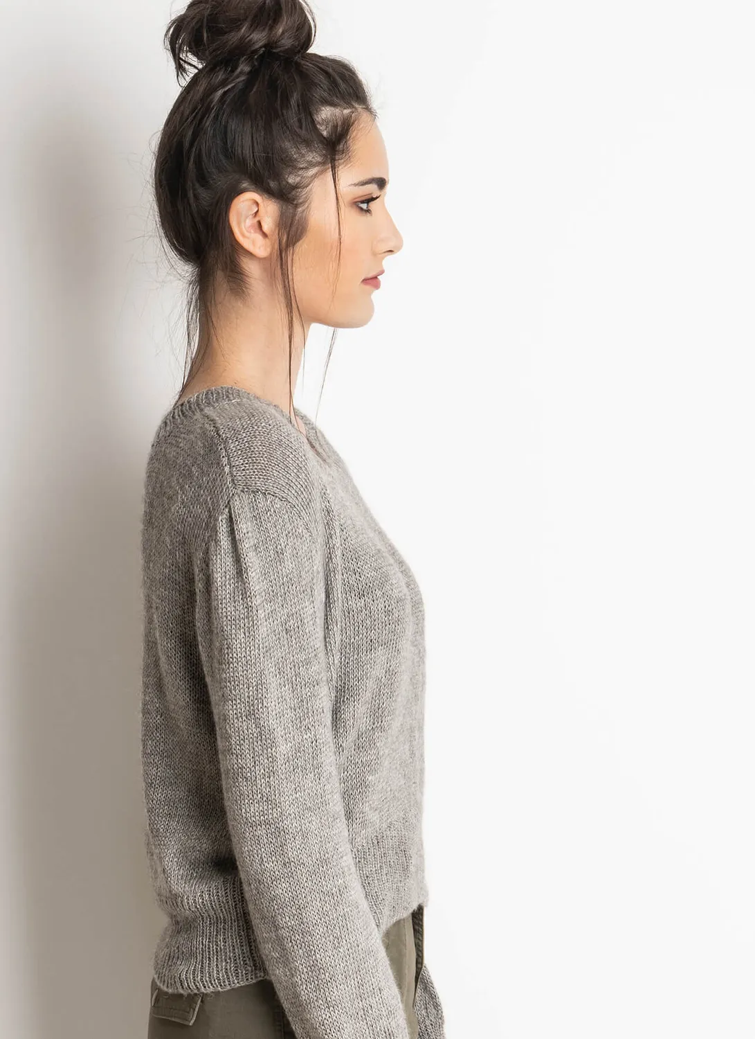 Blue Sky Fibers Classic Series Lake Melissa Sweater Strickanleitung Seide