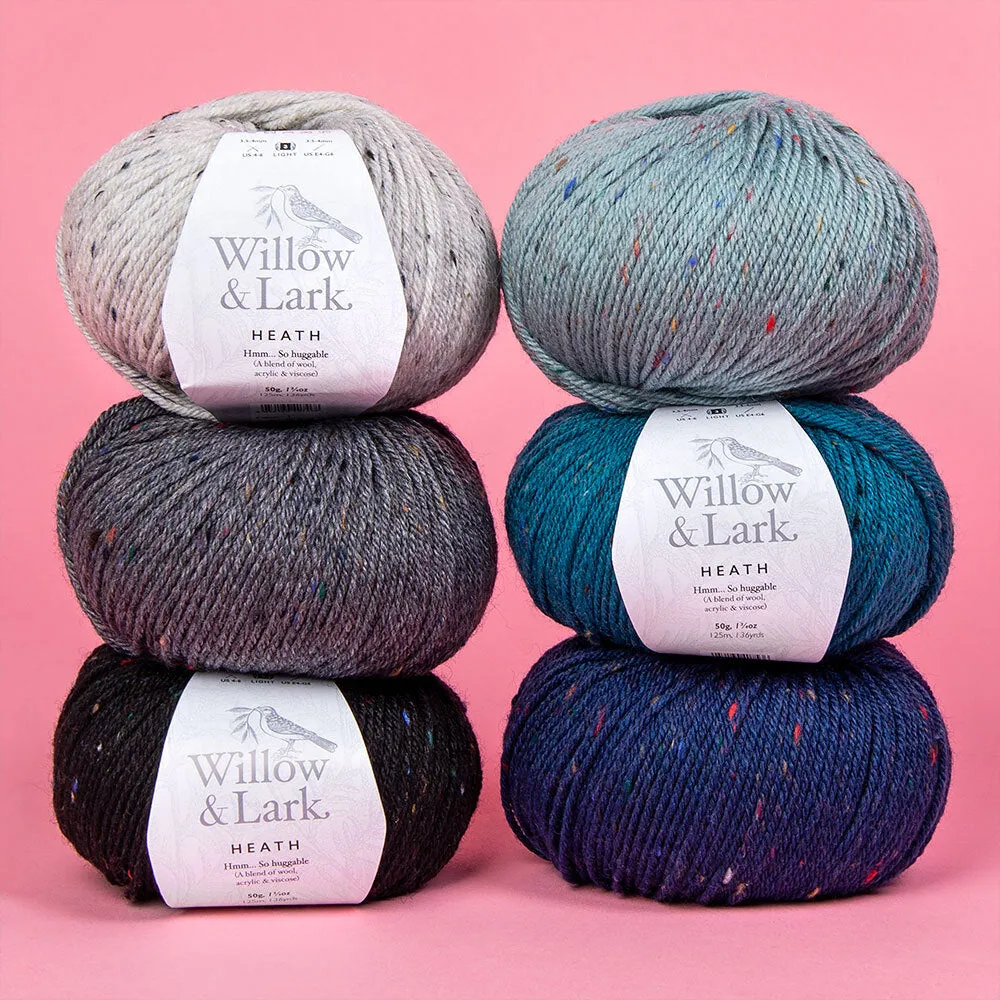 Willow & Lark Heath Tweedgarn DK 10 Erdtöne