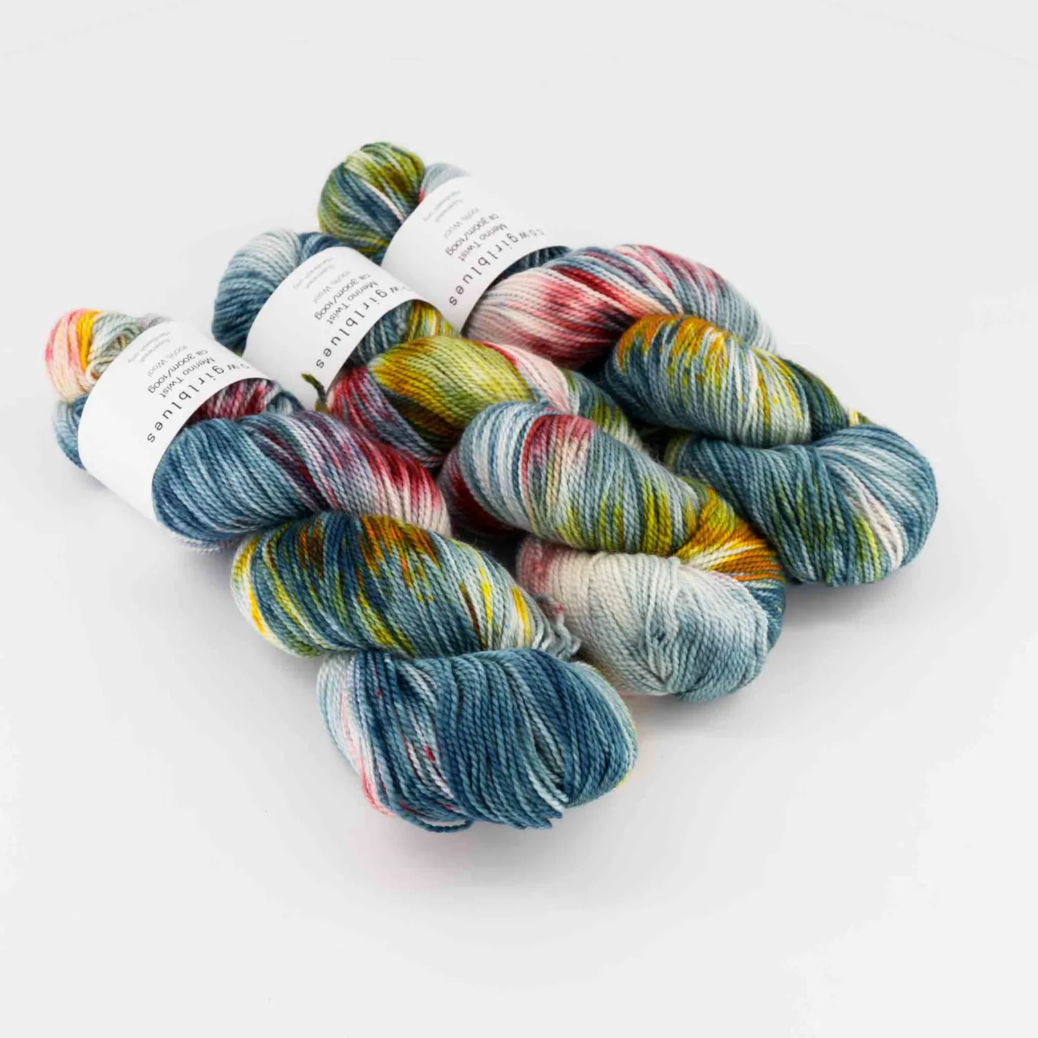 Cowgirlblues Merino Twist Cher Garn 100g handgefärbt