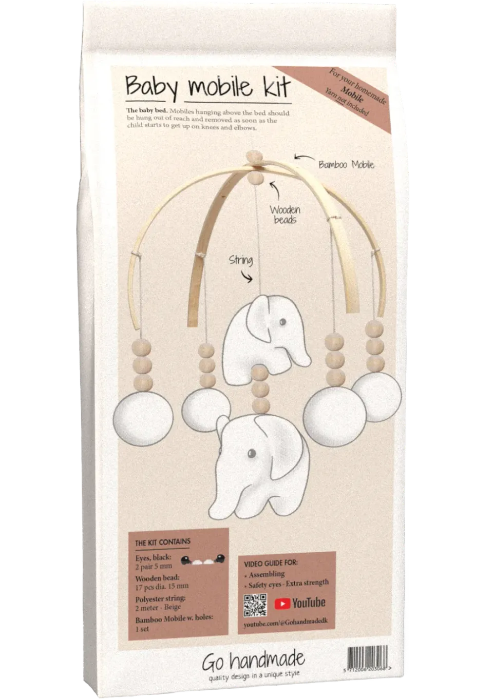 Go Handmade Sensory Kit Bastelset Baby-Mobile