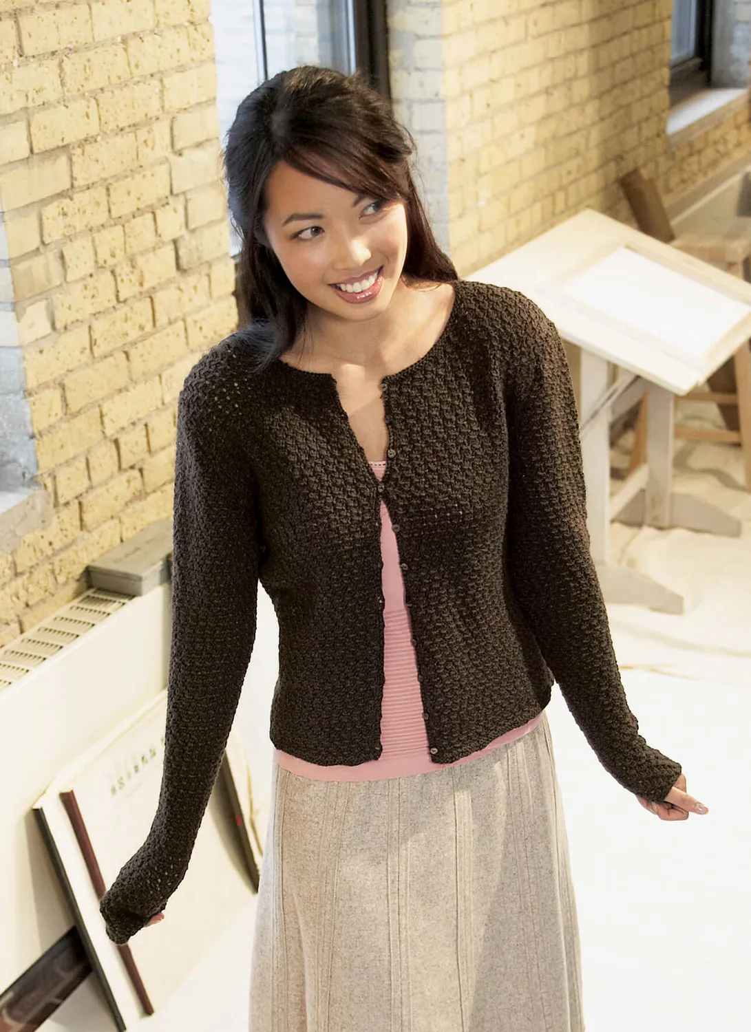 Blue Sky Fibers Classic Series Royal Cardigan Strickanleitung
