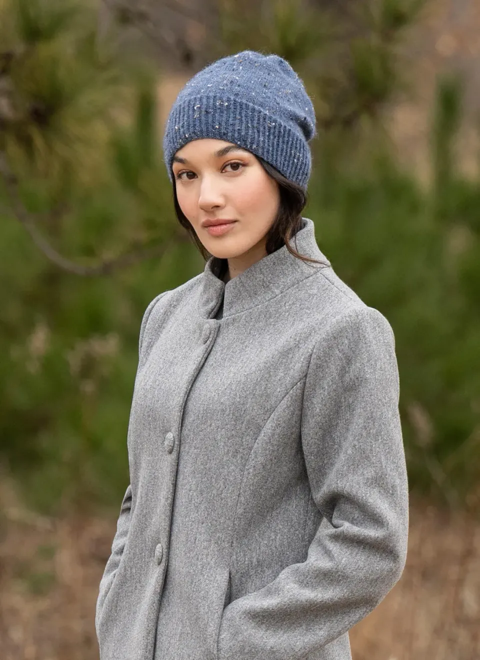 Blue Sky Fibers Timeless Tweed Hat Mütze Anleitung gratis