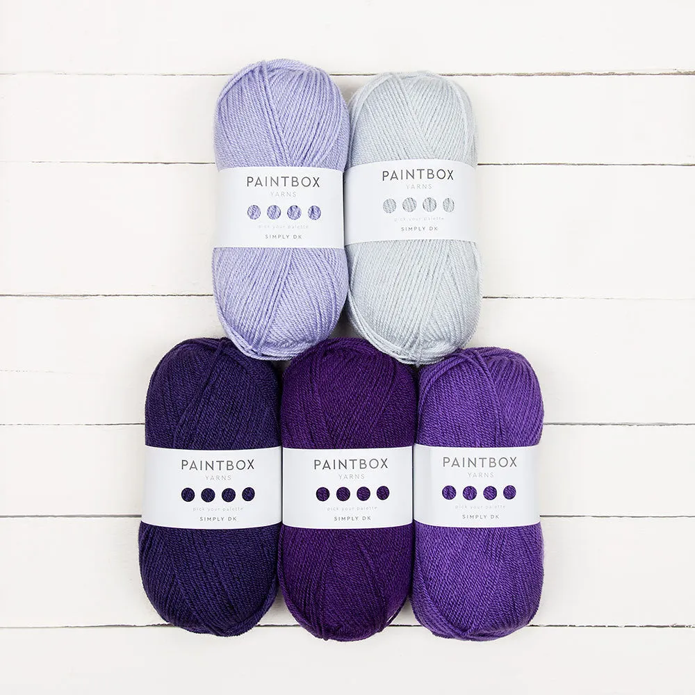 Paintbox Yarns Simply DK Garn 5x100g Ombre Bella Coco