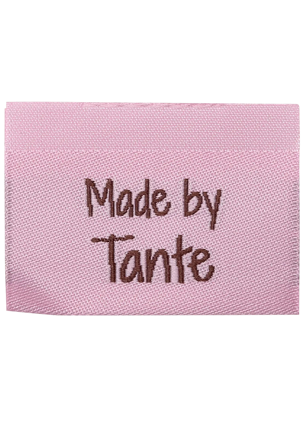 Go Handmade Weblabel Made by Tante Rosa 35x19 mm 10 Stk