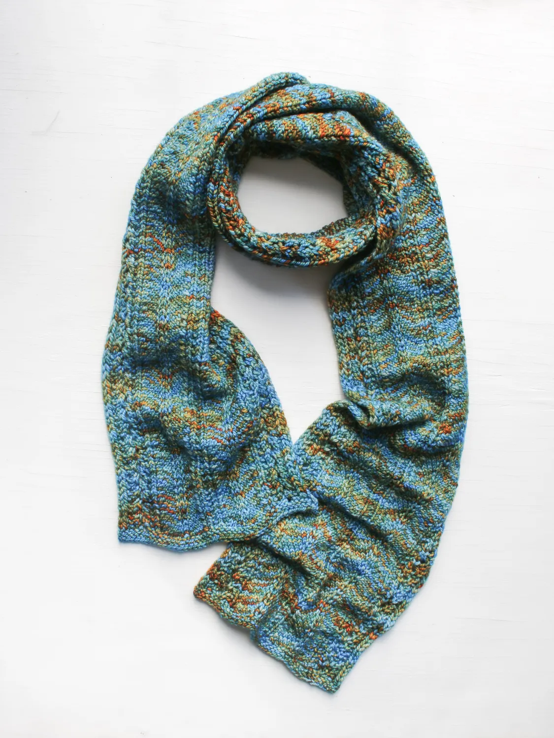 Madelinetosh Snowbird Scarf PDF Strickanleitung DK Halswärmer