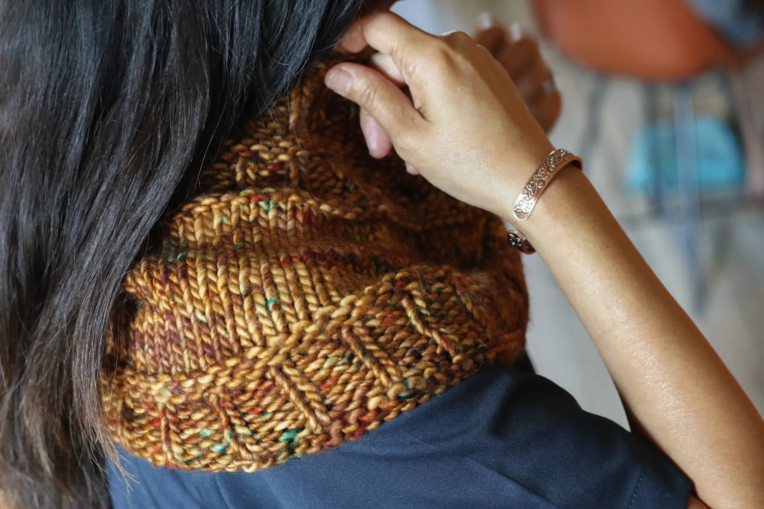 Madelinetosh Naughty & Nice Cowl Strickanleitung PDF