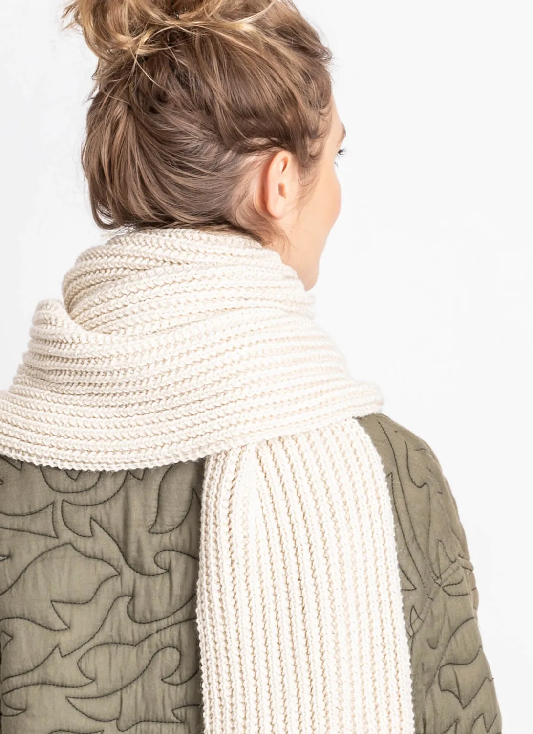 Blue Sky Fibers Winona Schal Strickanleitung weich