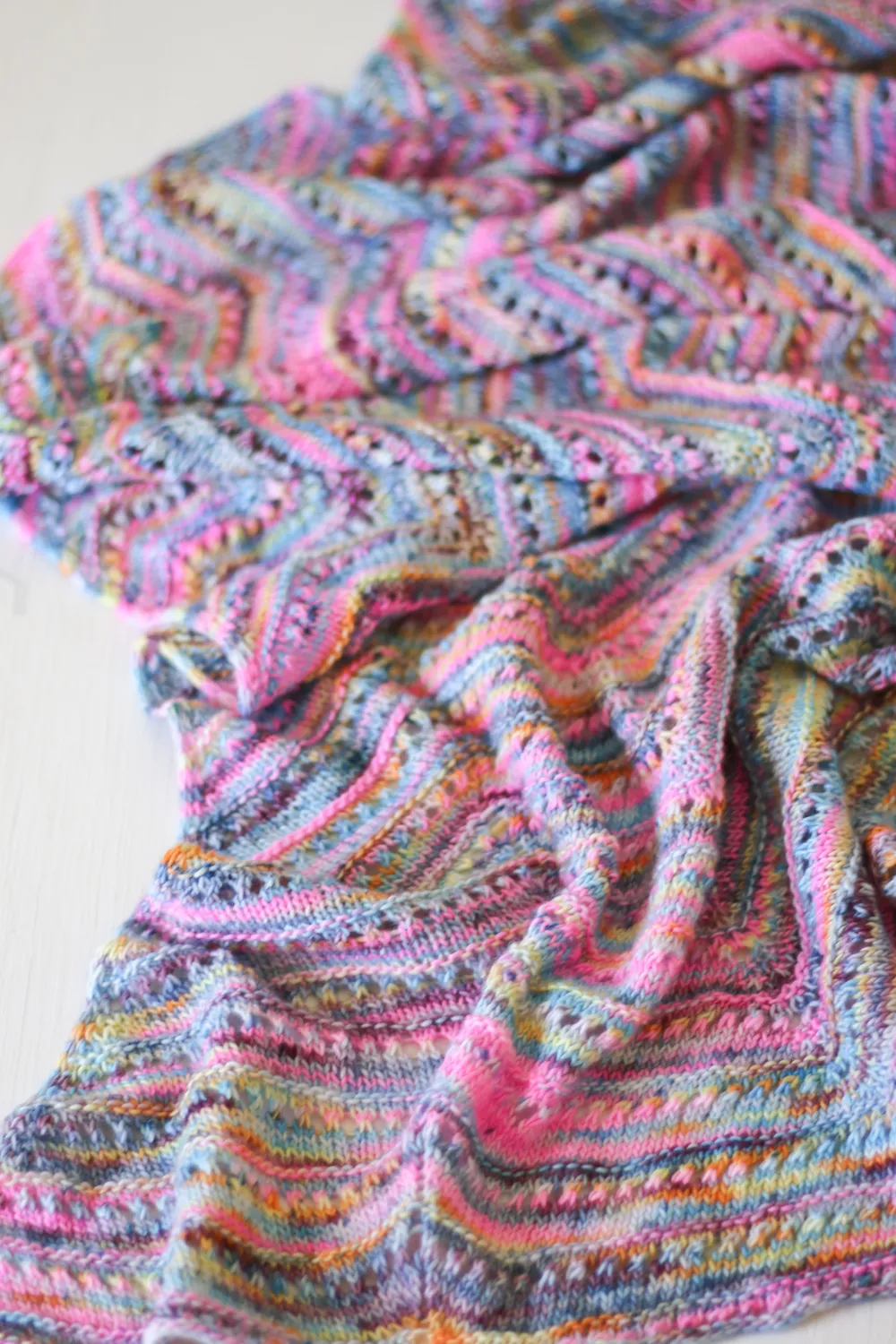 Madelinetosh Hydration Station Shawl Strickanleitung PDF