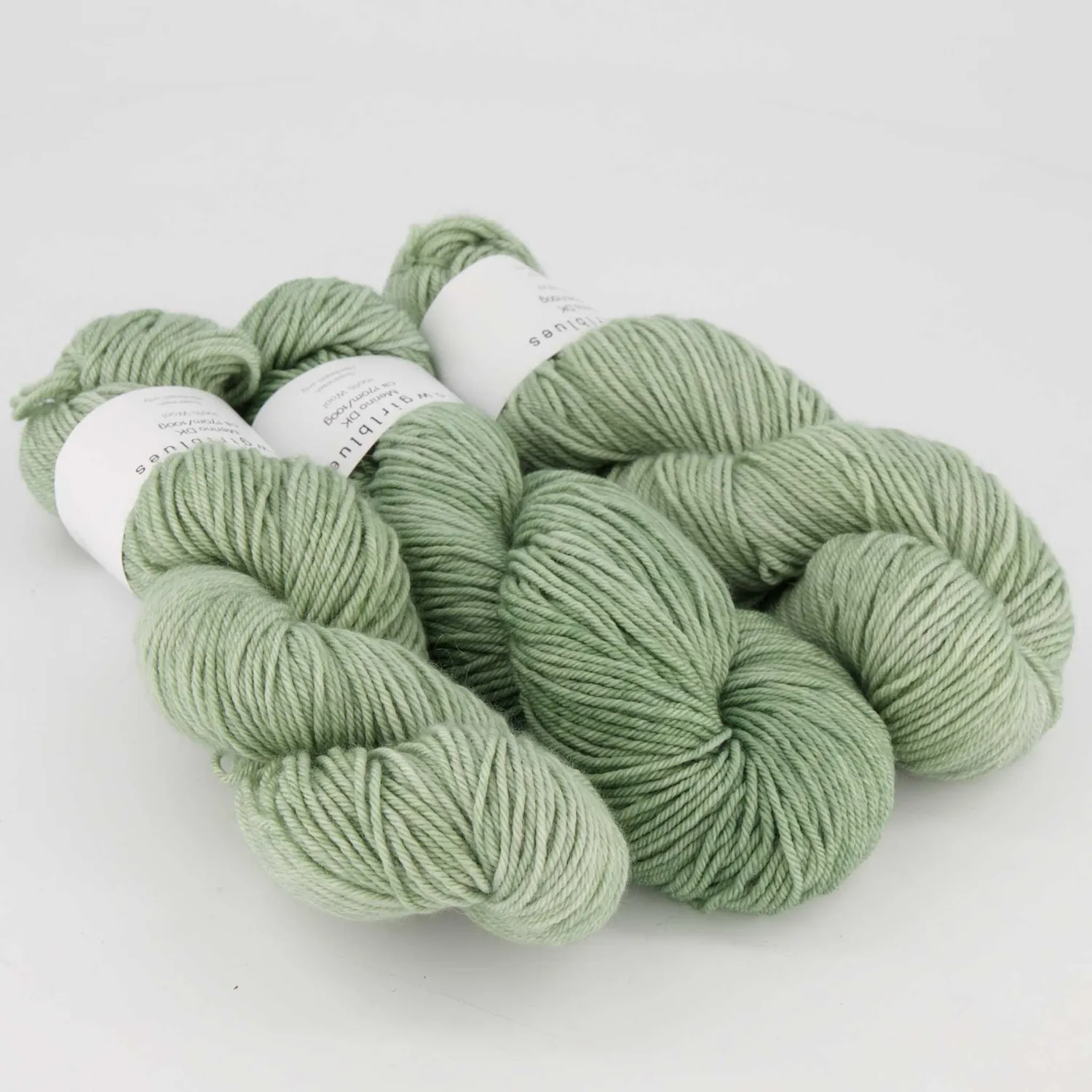 Cowgirlblues Merino DK Sage Wolle handgefärbt