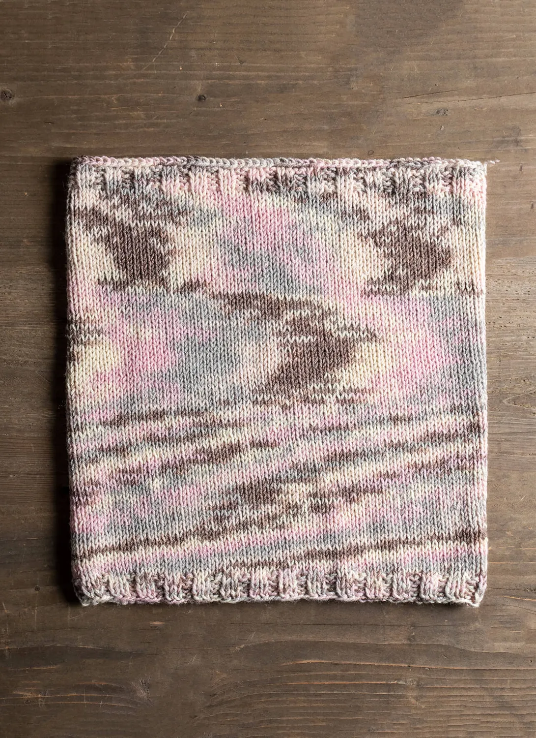 Blue Sky Fibers Hope Cowl Loop Strickanleitung zweifädig