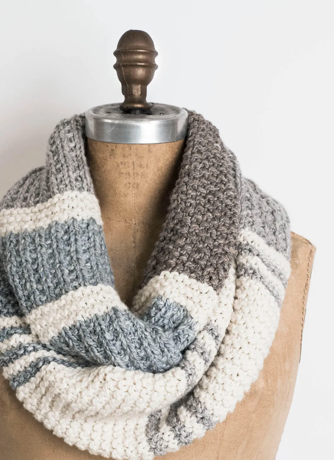 Blue Sky Fibers Blue Earth Cowl Strickanleitung Alpaka-Seide