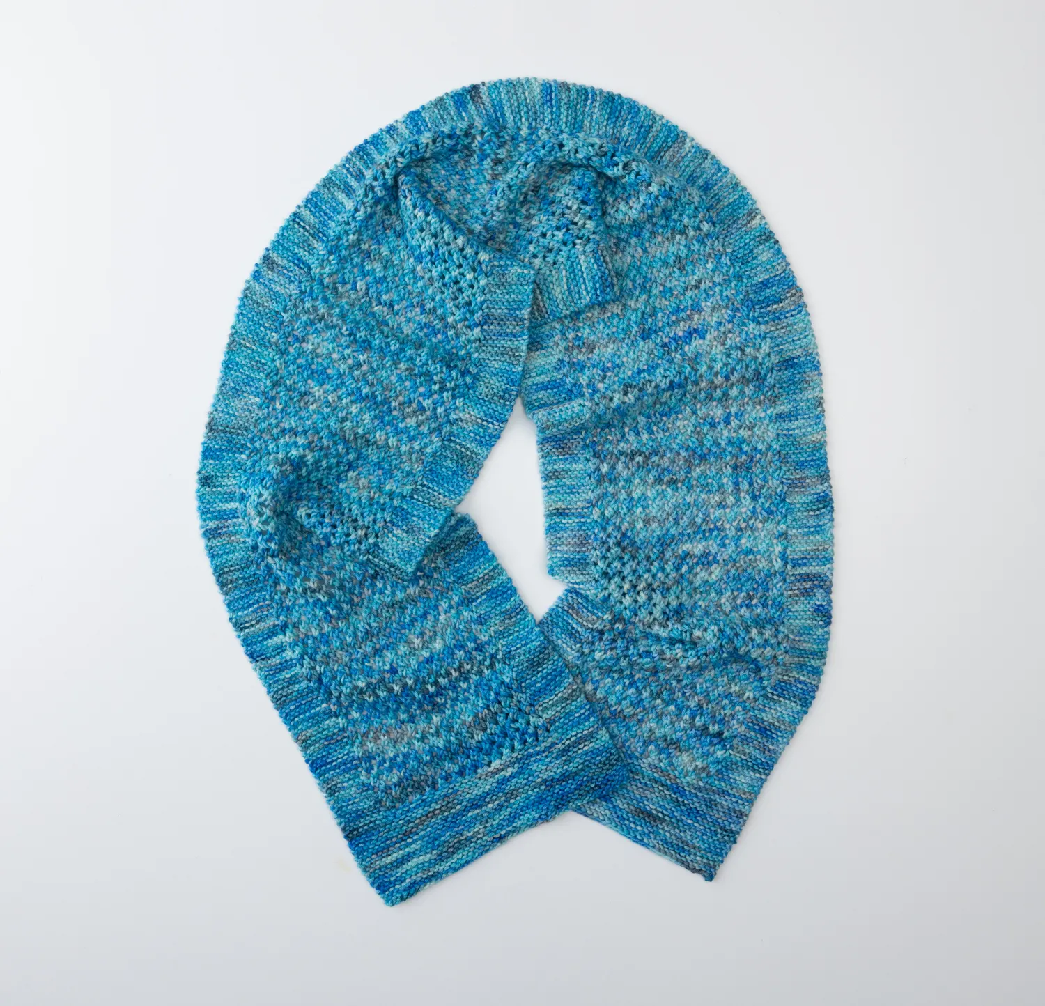 Madelinetosh Snowmelt Scarf Anleitung PDF DK Lace