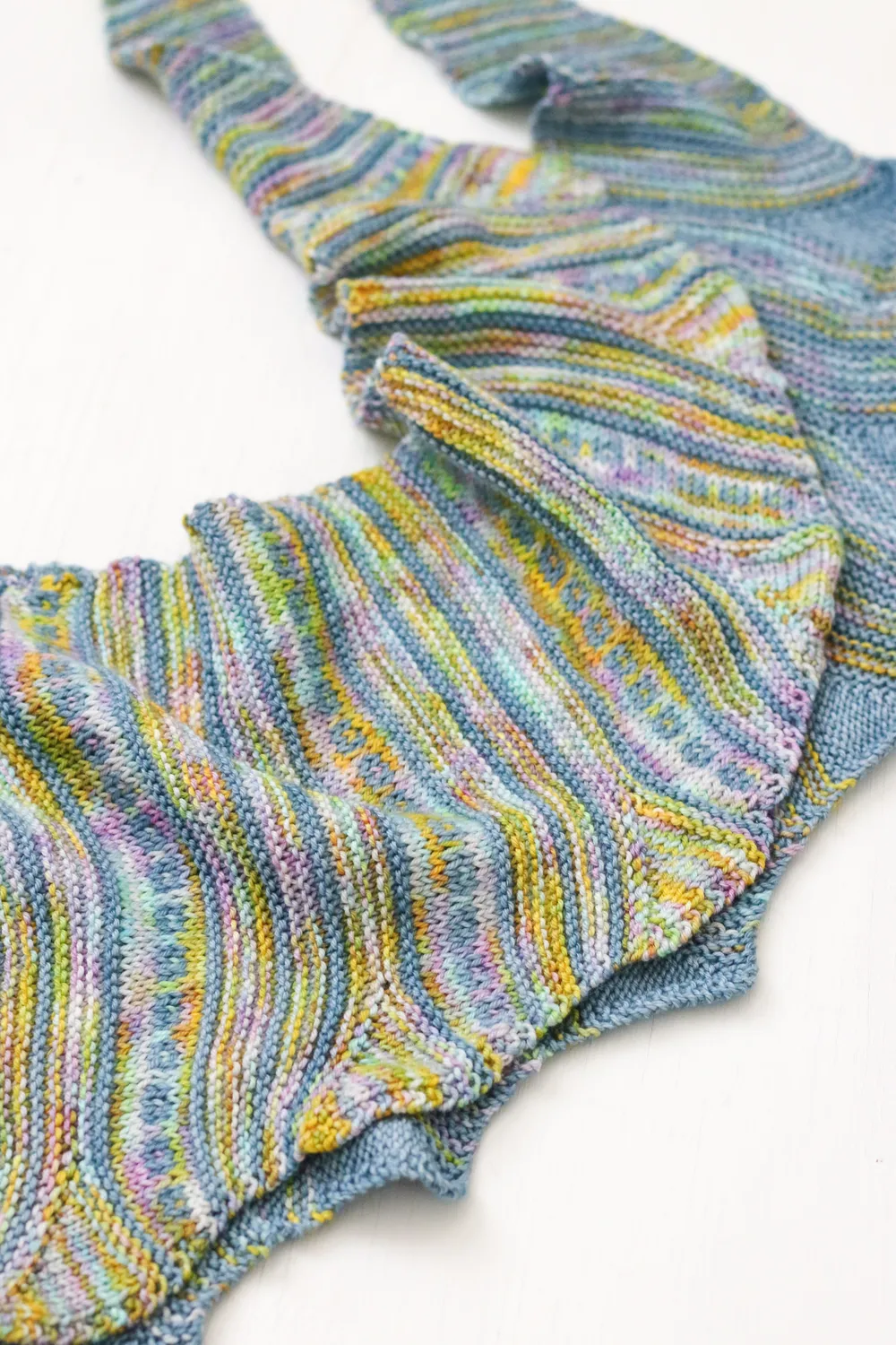 Madelinetosh Winging It Shawl Strickanleitung PDF Colorwork