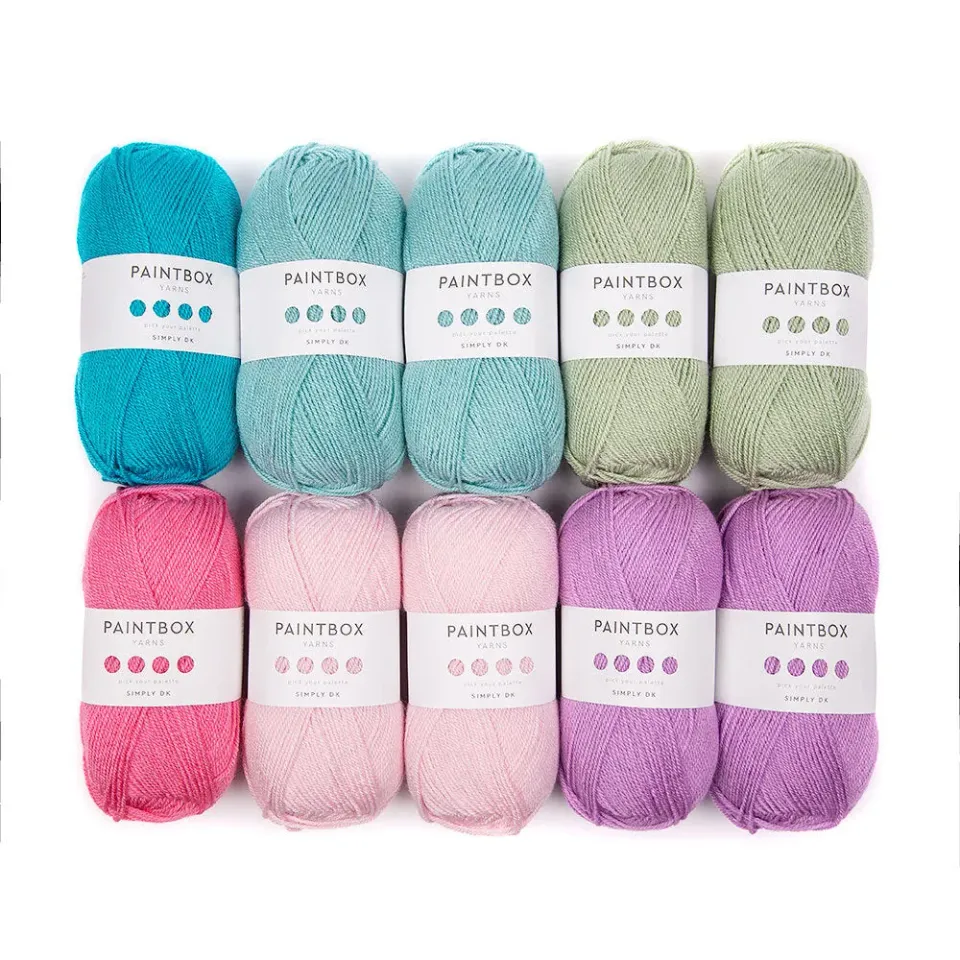 Paintbox Yarns Simply DK Countryside Garn 10x100g bunt