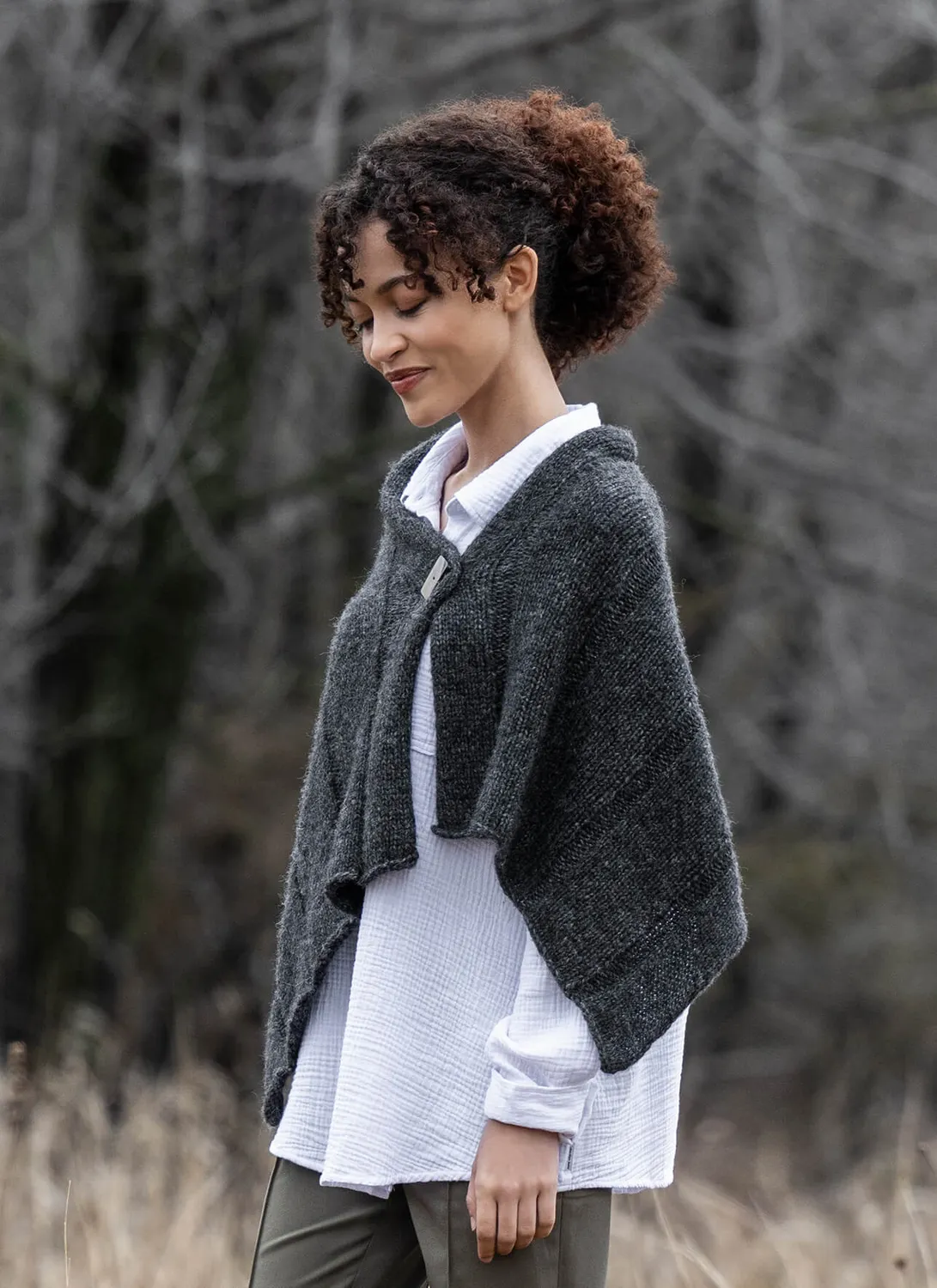 Blue Sky Fibers Sasha Wrap Strickanleitung leicht