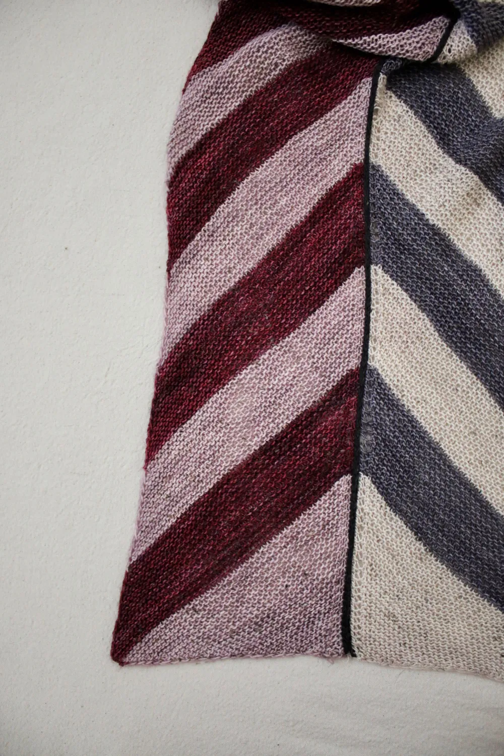 Madelinetosh Chevron Scarf Strickanleitung PDF Intarsia