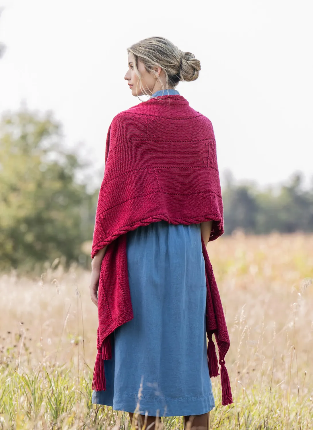 Blue Sky Fibers Classic Boardwalk Wrap 202514 Tuch Strickanleitung