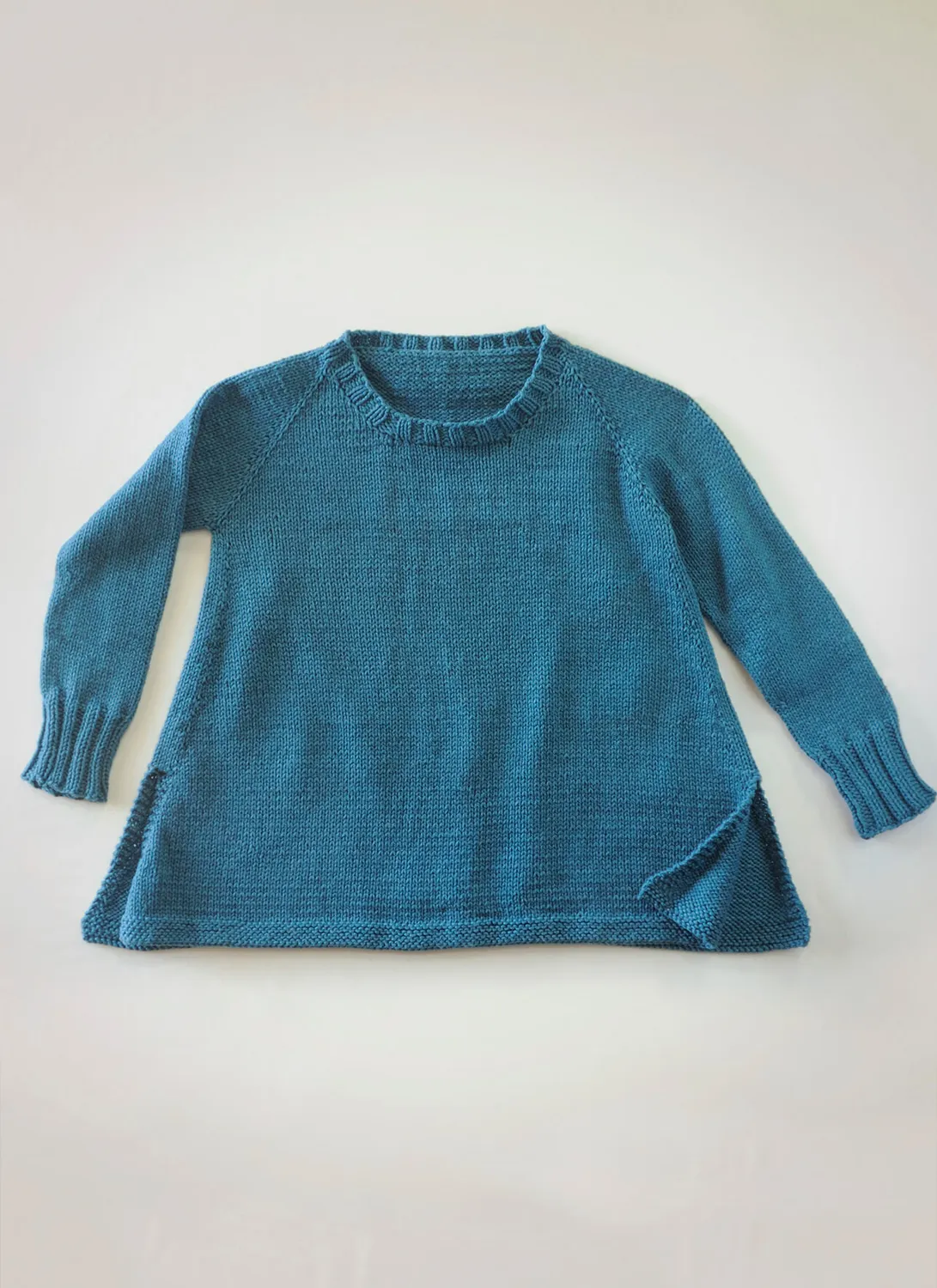 Blue Sky Fibers Woodland Pullover Strickanleitung Top-Down
