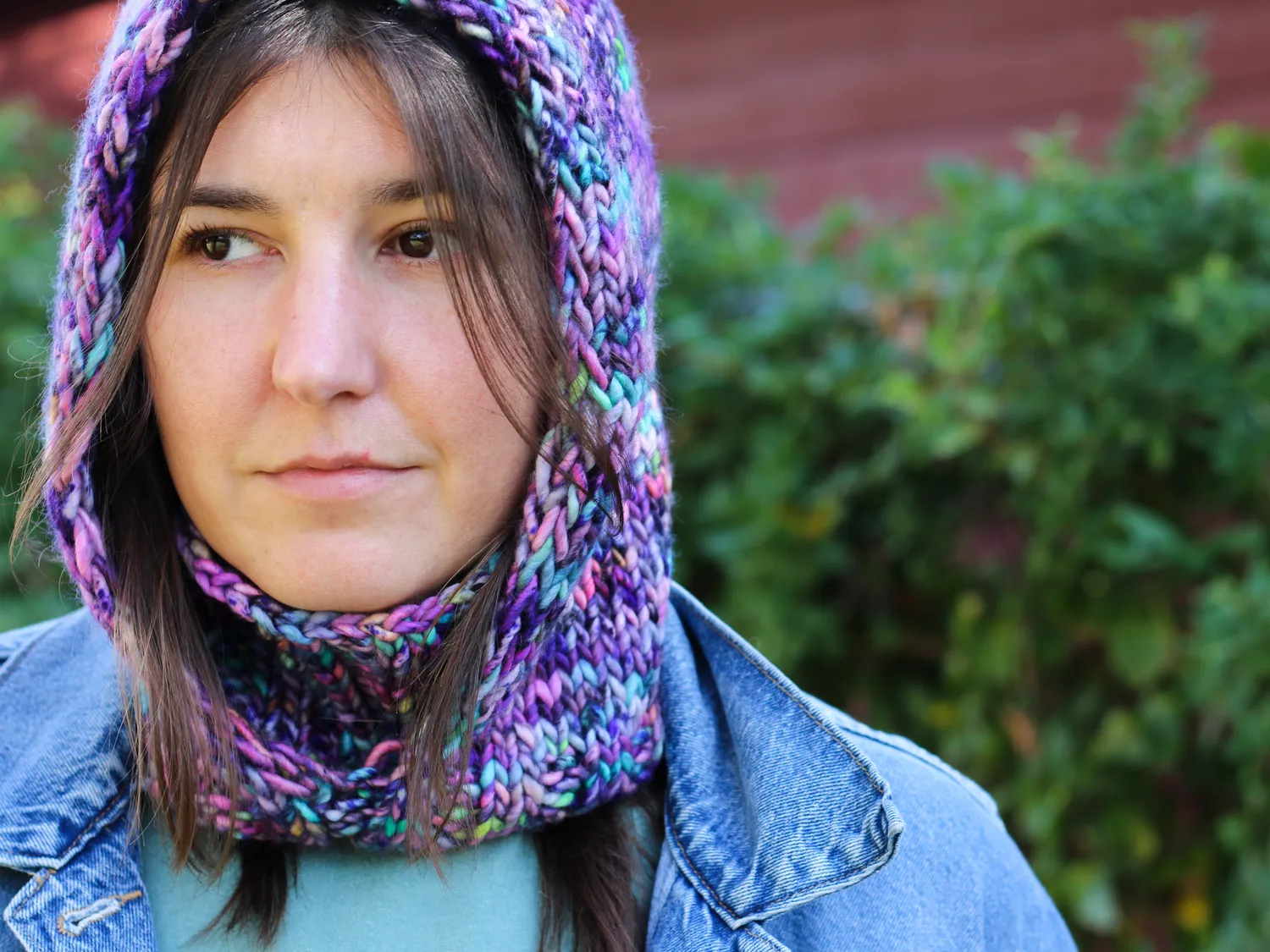 Madelinetosh No Chill Hood Anleitung PDF Super Bulky