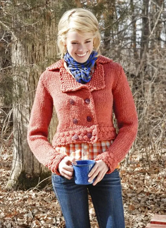 Blue Sky Fibers Classic Sidecar Jacket 9206 Strickanleitung Jacke