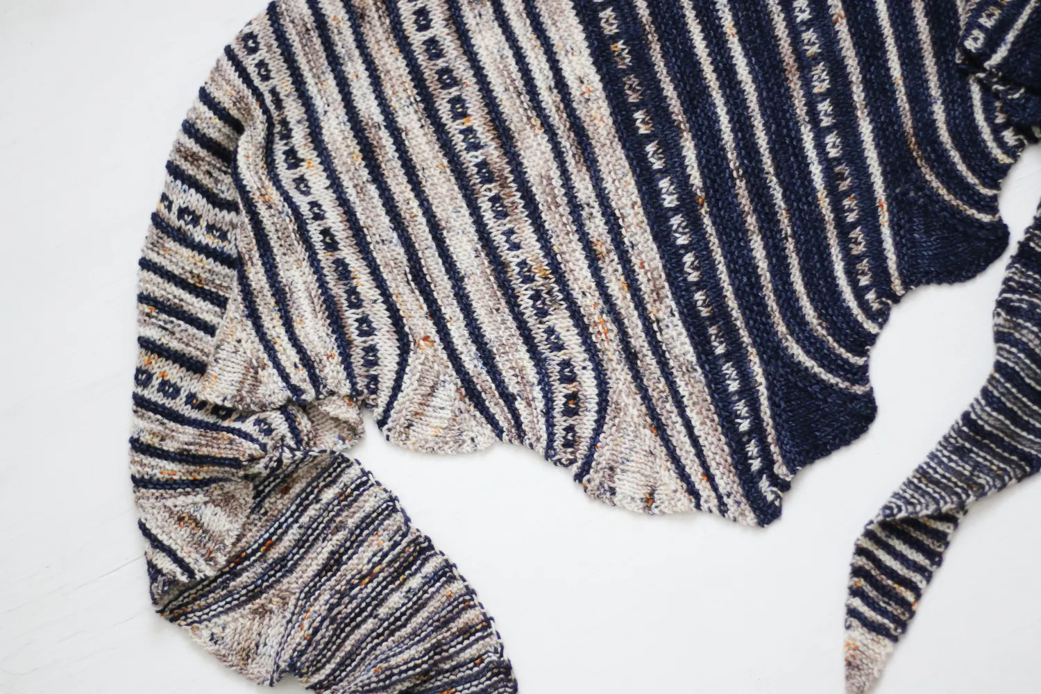 Madelinetosh Winging It Shawl Strickanleitung PDF Colorwork